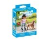 Playmobil - Figurina patinatoare cu animalut de colectie caine Retriever Playmobil - 2